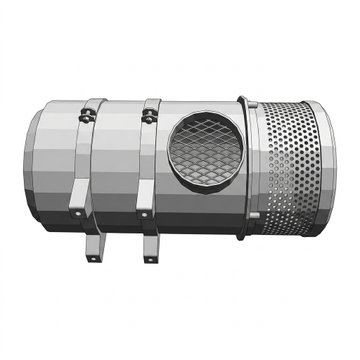 Air Cleaner Assembly-15 In. Stainless Steel - Preferred Fit A150164 - Kenworth