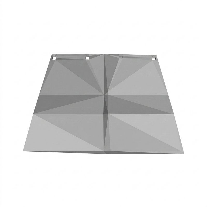 Shield - Mudflap Poly 22-1/2X21-1/2 Plain K213-3710-4 - Kenworth