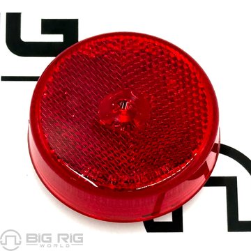 LED Signal Stat Clearance/Marker 2 1/2-inch Round Lamp, Reflective Lens 1052 - Truck Lite