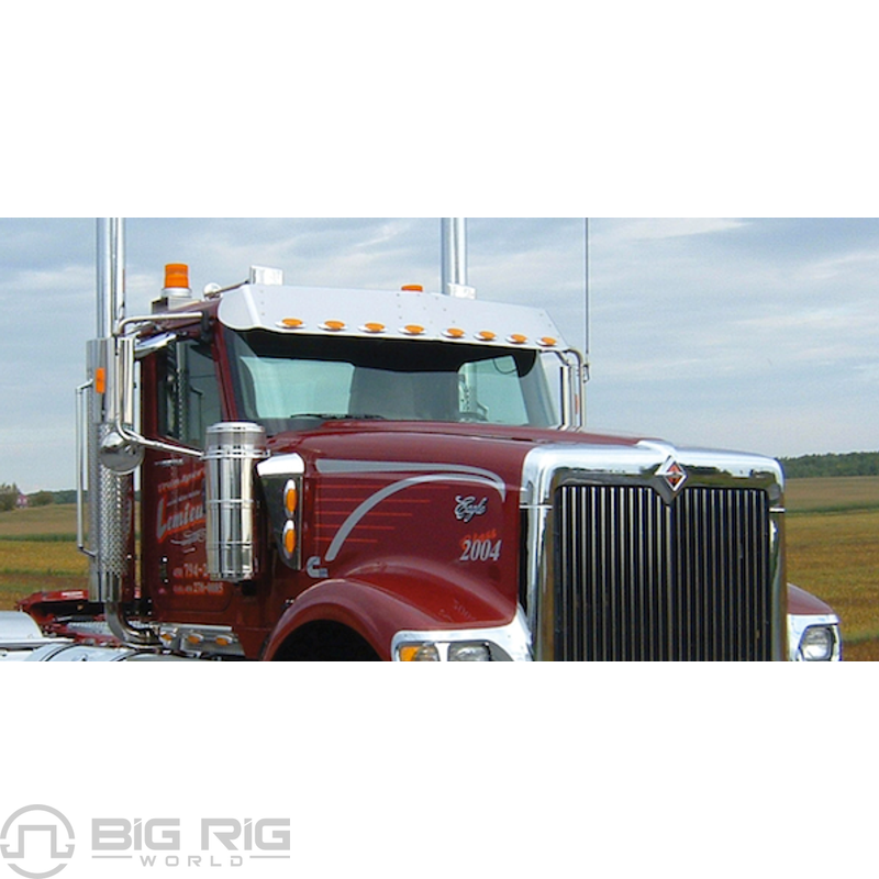 International 9000 Series 12 In. Day Cab Sunvisor TSUN-I9 - Trux Accessories