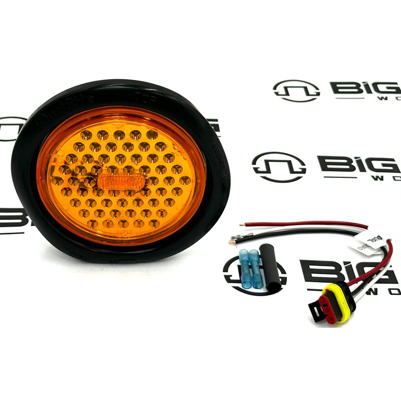 LED 44 Series Strobe Grommet Mount 44102Y - Truck Lite