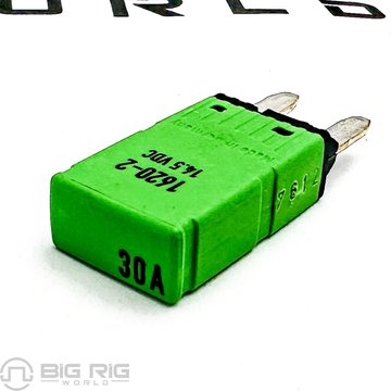 Circuit Breaker - 30 Amp, T2, Mini, 14 Volt, Light Green 23-13126-230 - Freightliner