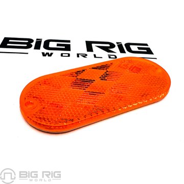 2-inch Wide Oval Reflector 98031Y - Truck Lite
