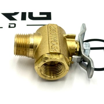 Valve - BALL90 #8MNPT - TEFLO VL2450 - Paccar