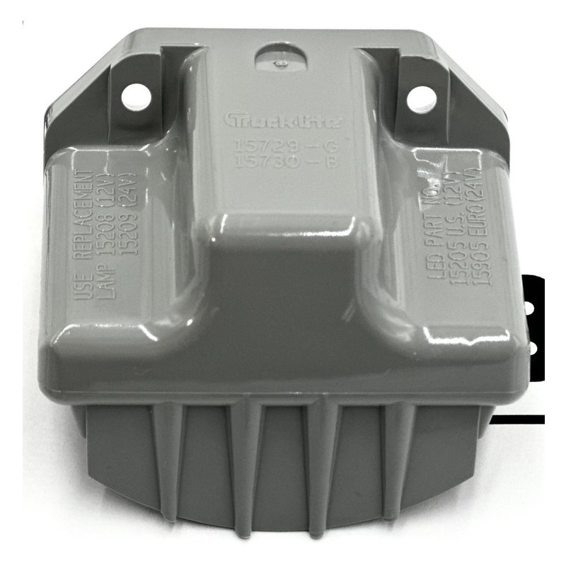 15 Series License Mounting Bracket, Gray 15729 - Truck Lite