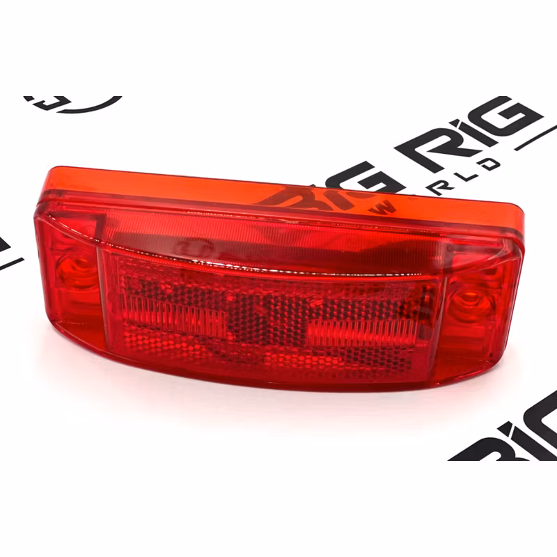 Clearance Marker/Auxiliary Turn Light, Red 2x6 In. M20330R - Maxxima