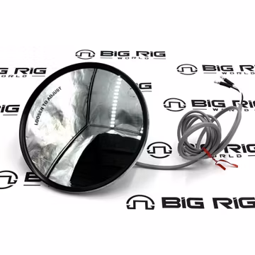 LH Heated Mirror Assembly (8.5 In.) Convex R59-6100-0203 - Peterbilt