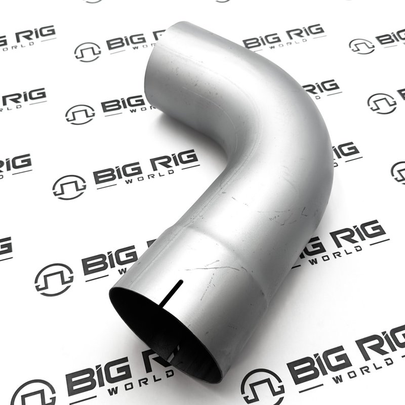 Exhaust Pipe, 90Deg 5In. Stl Almz Od/Id K180-13085 - Kenworth