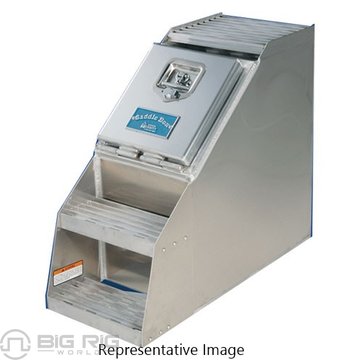 Smooth Door Saddle Box 23 1/2 X 28 1/2 X 12 With Step 452MTQ - Merritt Equipment