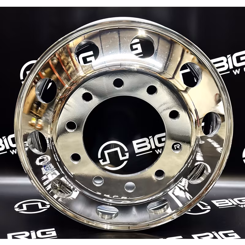 22.5 x 8.25 Alcoa Aluminum Wheel - Hub Pilot 285.75 Bolt Circle 881677 - Alcoa
