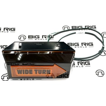 LED Wide Turn Enclosed Back, RH 40812 - Truck Lite