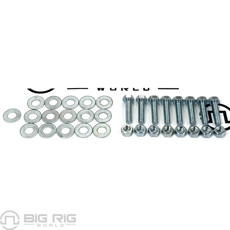 Hardware Set For Mud Flaps, Zinc 031-01298 - Fleet Engineers