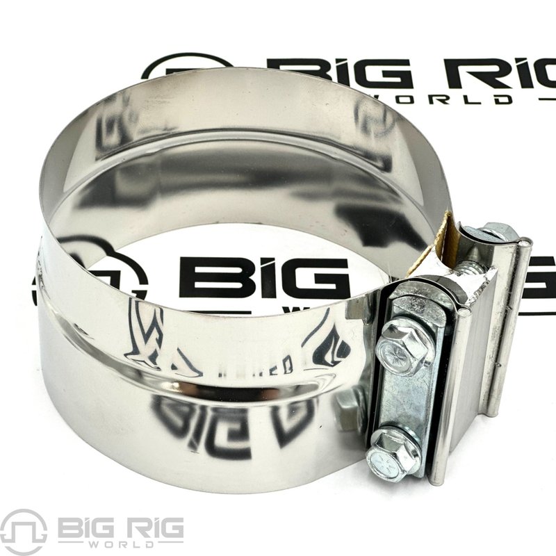 Exhaust Clamp - WB Preformed  5 In. Stainless Steel with Gasket EC50PLSG - TRP