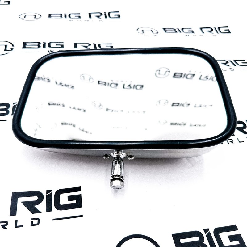 Signal-Stat, 5.5 x 8.5 inches, Silver Stainless Steel, Flat Mirror, Left Hand Side 7223 - Truck Lite