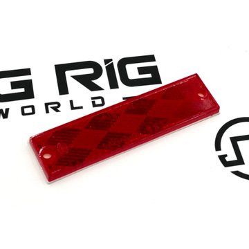Rectangular Reflector 1-1/4-inch Wide 98003R - Truck Lite