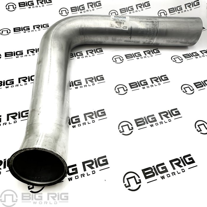 Multi-Bend Exhaust Pipe Aluminized Steel 4in OD/FLG M66-1463 - Paccar