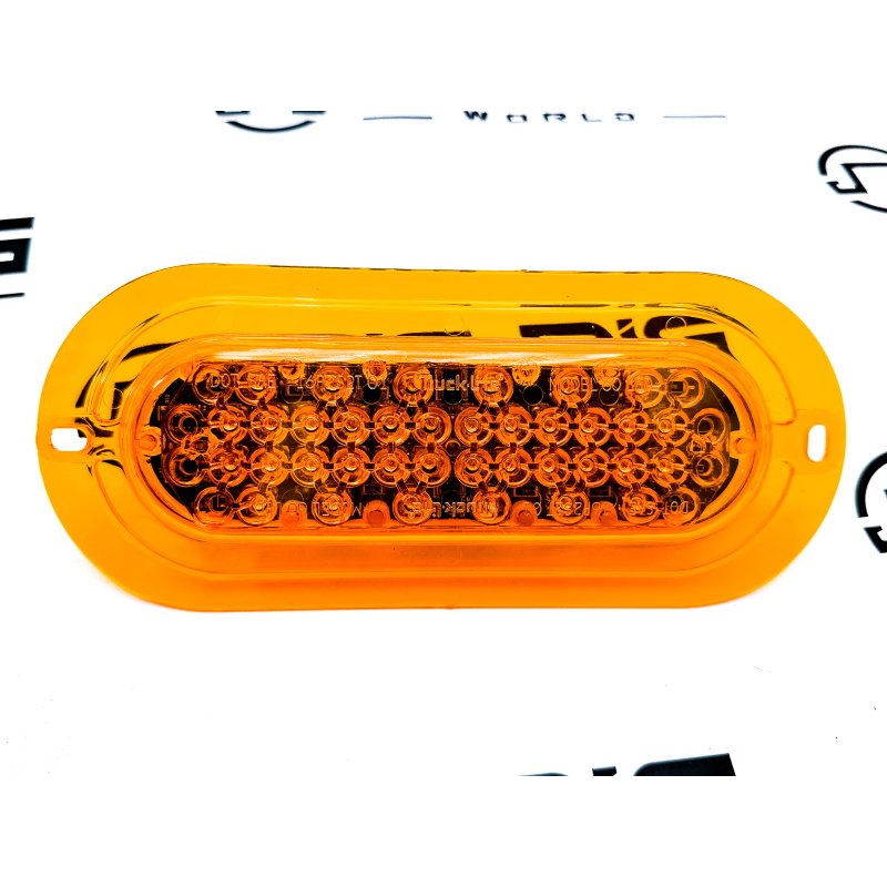 LED 60 Series Strobe with Non-Metalized Reflector Lamp And Flange 60366Y - Truck Lite
