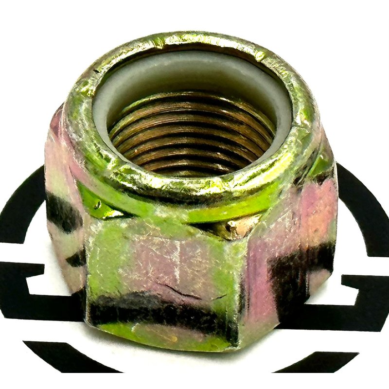 Hex Serrated Nylon Lock Nut - 3/4-16 NF x 0.875 inch HWC06874 - M&M Fastener