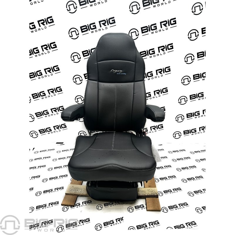 Legacy LO Vented Seat with DuraLeather in Black 188409MWV61 - Seats Inc.