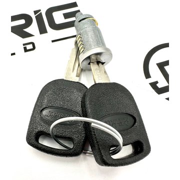 Ignition Cylinder w/ Random Key Code 596808PB - Peterbilt