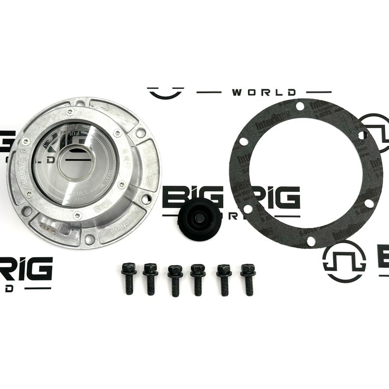 Aluminum Trailer Hubcap 1843CHR - SKF