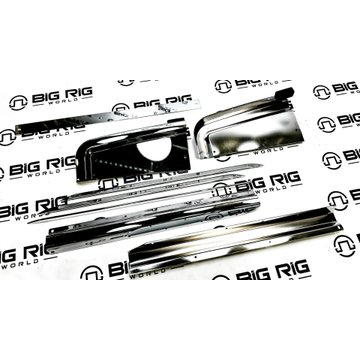 Chrome Steel Grille Kit - Kenworth W900L GRKW900L - TRP