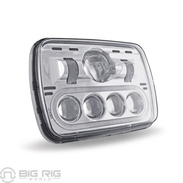 5 x 7 In.  LED Projector Headlight (Combination High & Low Beam | 2600 Lumens) TLED-H4 - Trux Accessories