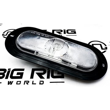 LED Supper 66 Single Diode Backup Lamp And Flange 66206C - Truck Lite
