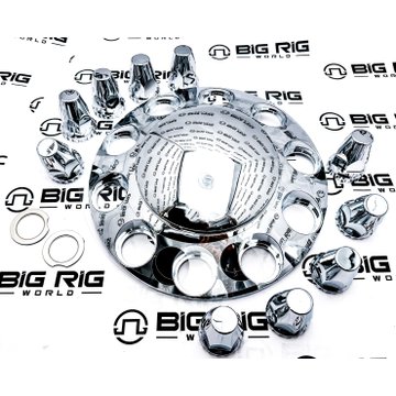 Chrome Front Hubcap 33mm MW9711 - Paccar
