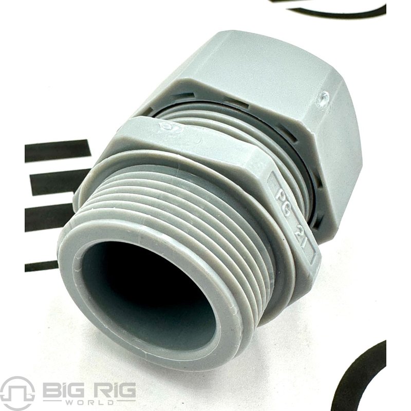 Super 50, 2 Conductor, Compression Fitting, Gray PVC, 0.375-inch 50840 - Truck Lite