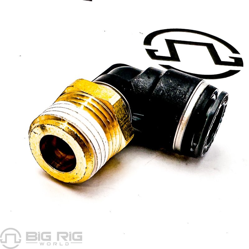 Fitting - Male 90DEG #8 NPT TO #8 J2494 G38-1021-0808 - Paccar