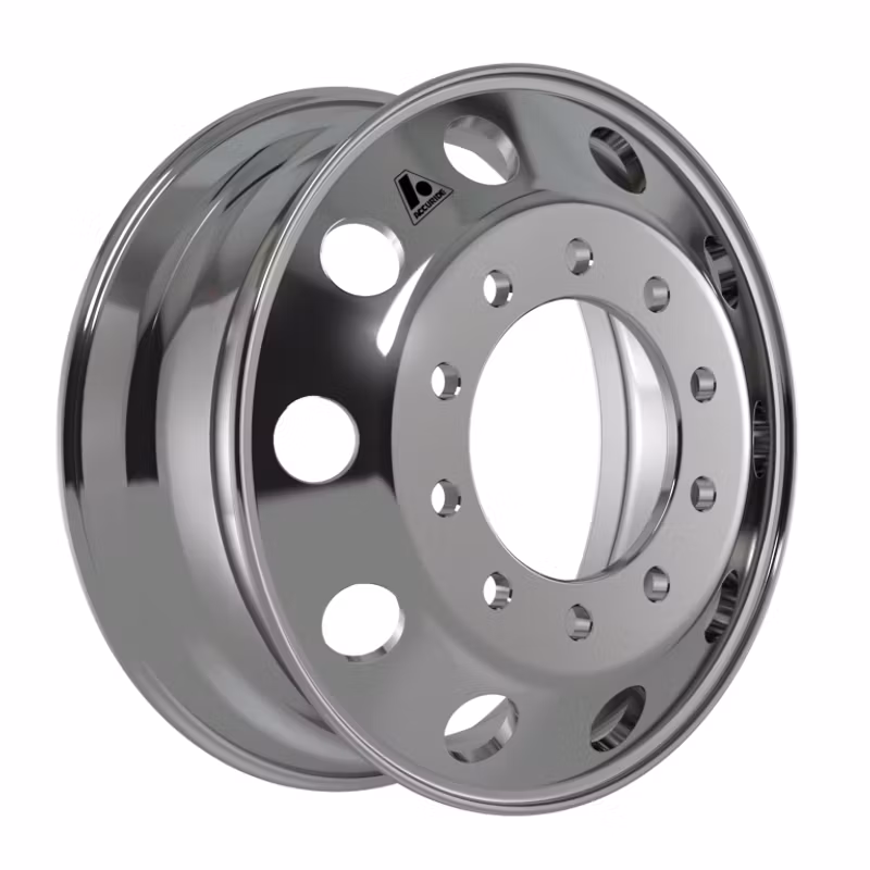 Wheel - 22.5X8.25 Accu-Shield, Dual Polished 43644XPC - Accuride