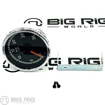 Tachometer - 3 Inch, Chrome A22-63126-101 - Freightliner