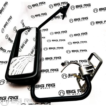 Mirror Assembly - Rearview LH, Outer, Textured Cover, Manual A22-62162-000 - Freightliner