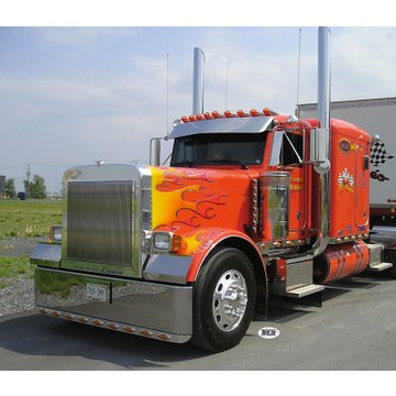 Peterbilt Standard Cab Sunvisor - 13 In. TSUN-P17 - Trux Accessories