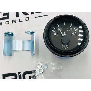 Gauge - Water Temp - Black after 11/03 Q43-6009-7B0 - Peterbilt