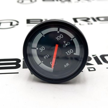 Gauge - Air Pressure, Primary, Door, Instrument Cluster Unit 2, PSI, Black 22-53810-000 - Freightliner
