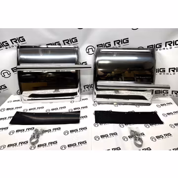 Standard Tube Mount Quarter Fenders SS211PA2 - Betts HD