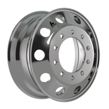 Wheel - 22.5X8.25 Accu-Shield, Dual Polished 43644XPC - Accuride