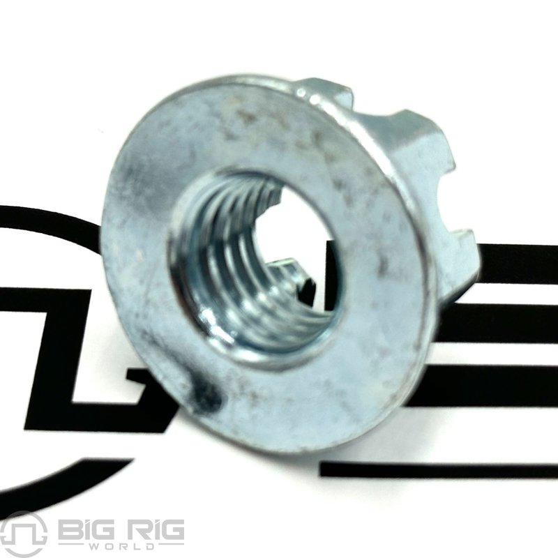 Nut - Hex FLG SLTD 5/8-18NFX0.669T ZN/C HWC07084 - M&M Fastener