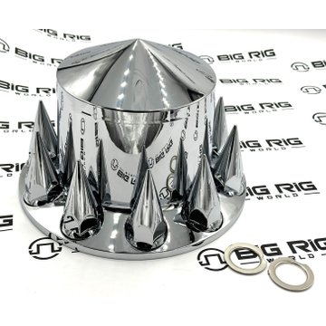 Pointed Rear Hub Cap w/33mm Pointed Nut Covers THUB-RP33P - Trux Accessories