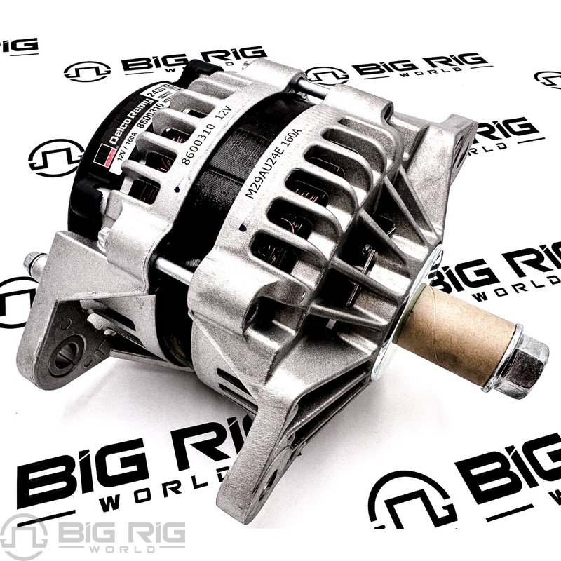 Alternator - 24SI 160amps J180 Hinge 12V 8600310 - Delco Remy