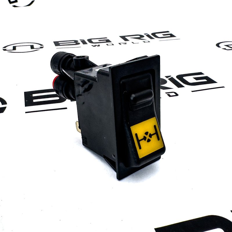 Differential Lock Rocker Switch SPST 12V Amber A22-41425-060 - OEM