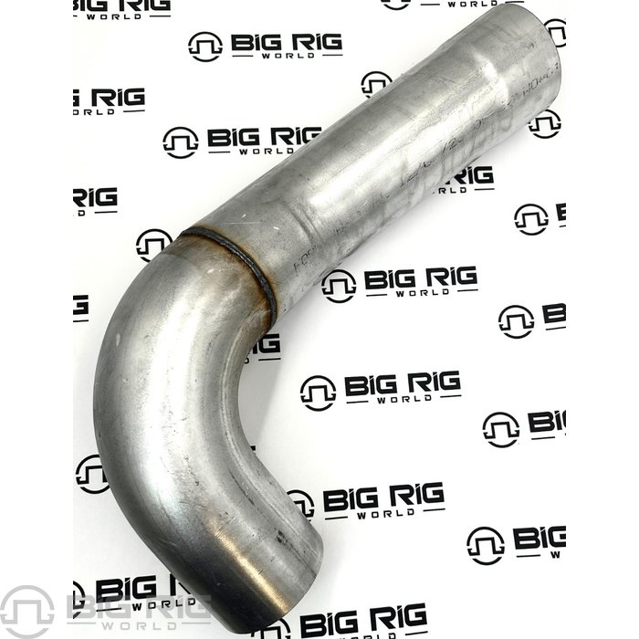 M-Bend Exhaust Pipe Aluminized Steel 5in OD/ID K180-16631 - Kenworth