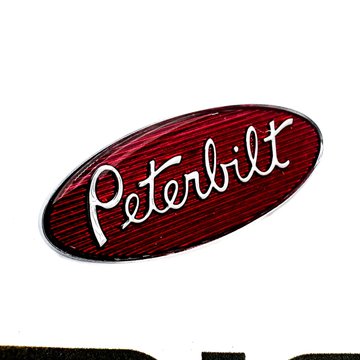 Nameplate - PB Logo 1.75 " 6MM Studs 20-19282-001 - Peterbilt