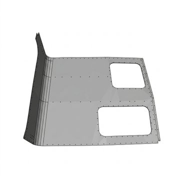 Skin - Side Ultracab 70 In. Sleeper LH T79-6058-100 - Peterbilt