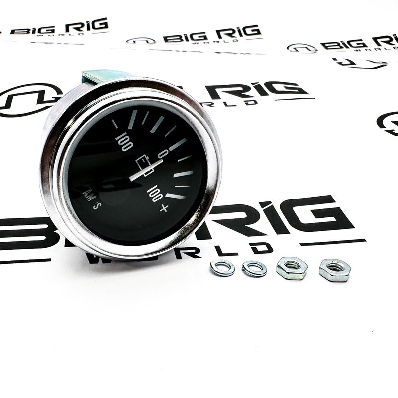 Gauge - Ammeter, Chrome 17-04317-1C0 - Peterbilt