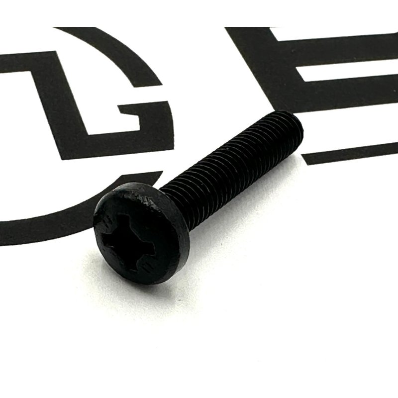 Screw - Machine Pan Head, M5-0.80 x 25mm, Black W01-10-01P55N025B - Paccar