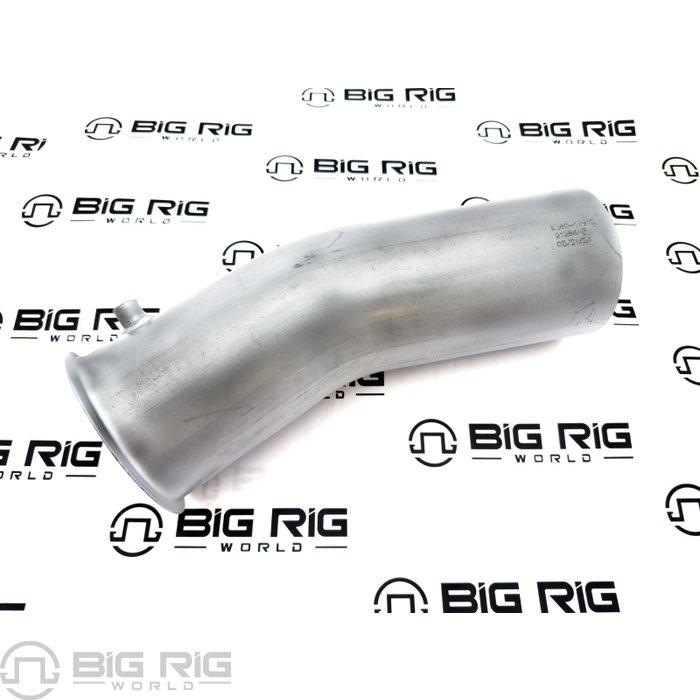 24-Degree Aluminized Steel Exhaust Pipe 5-inch Flange/OD K180-17915 - Kenworth