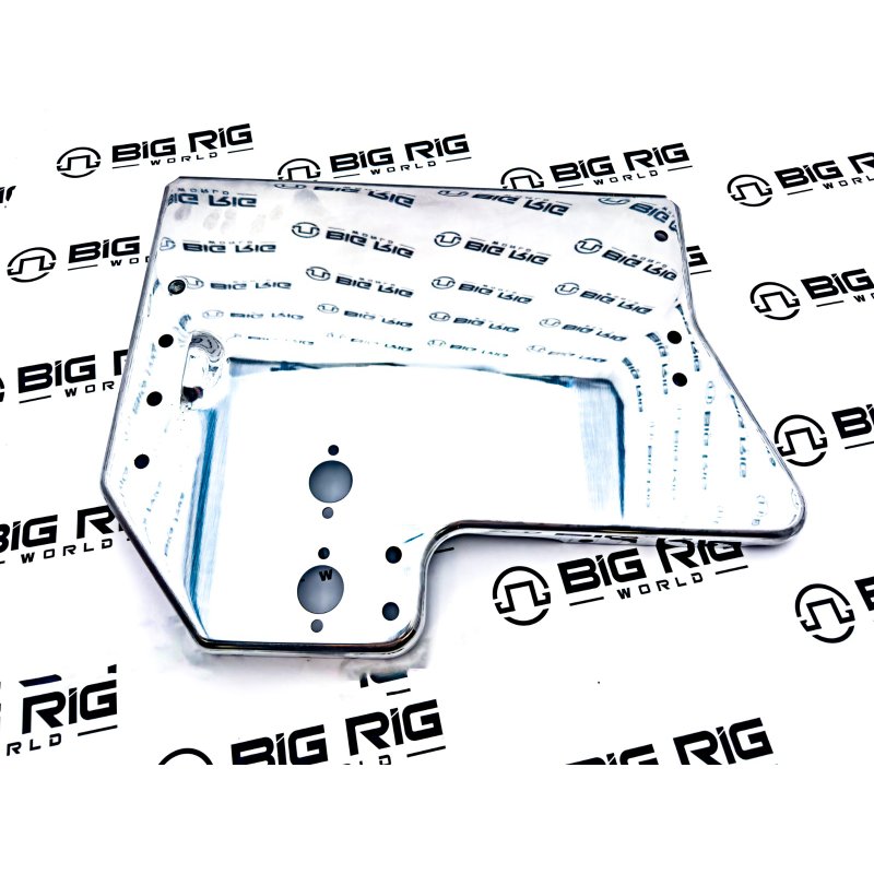 Battery/Tool Box End Plate Polished - Right Side N64-1018-0200001RP - Kenworth
